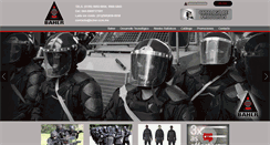 Desktop Screenshot of equiposeguridadantibalasmexico.com